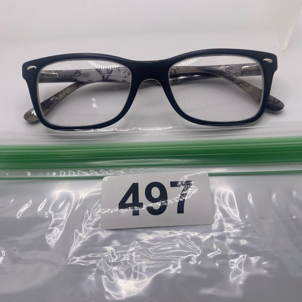 Ray-Ban Eyeglasses FRAMES ONLY RB 5228 Full Rim 50-17 Black Gray 497